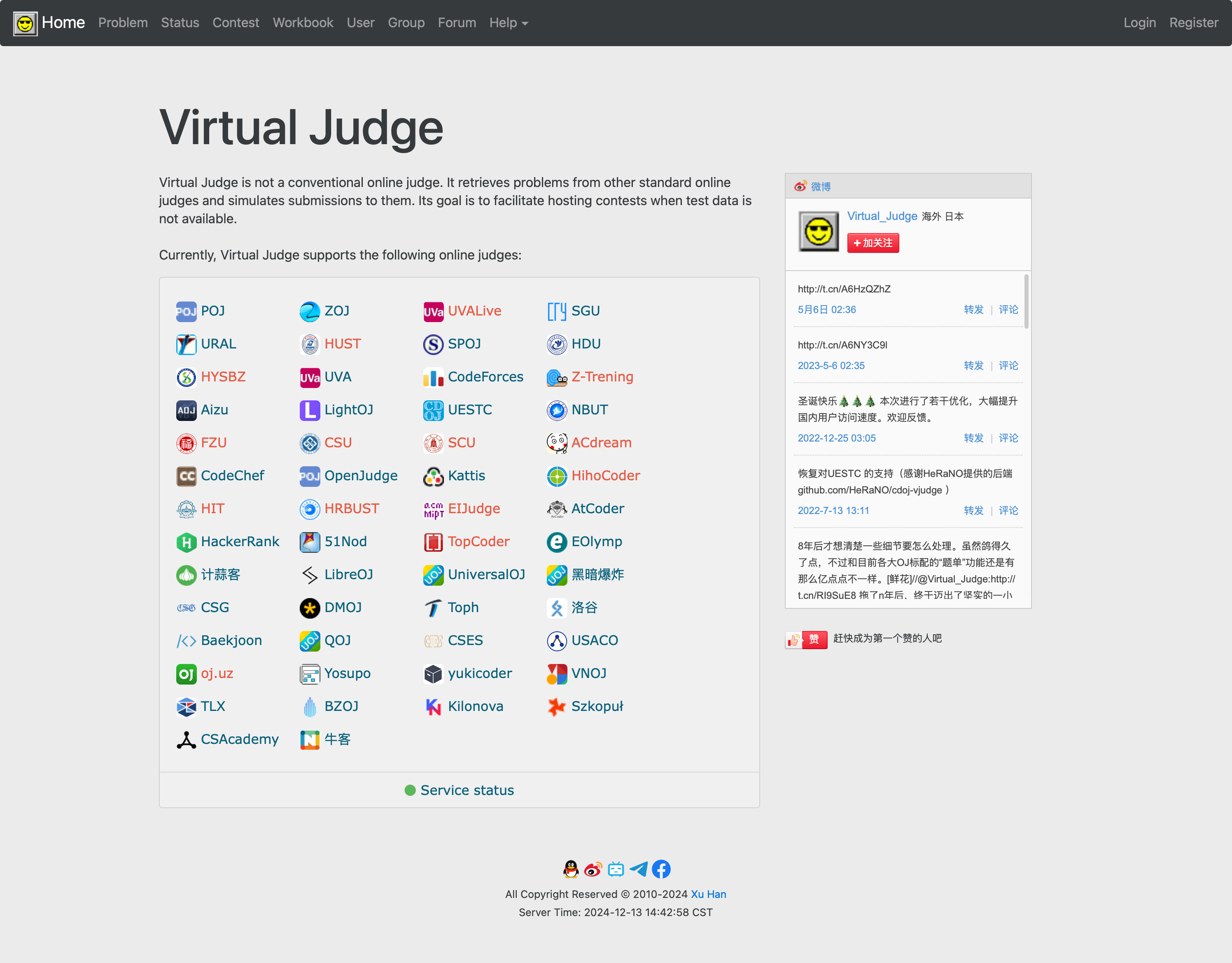 Virtual Judge